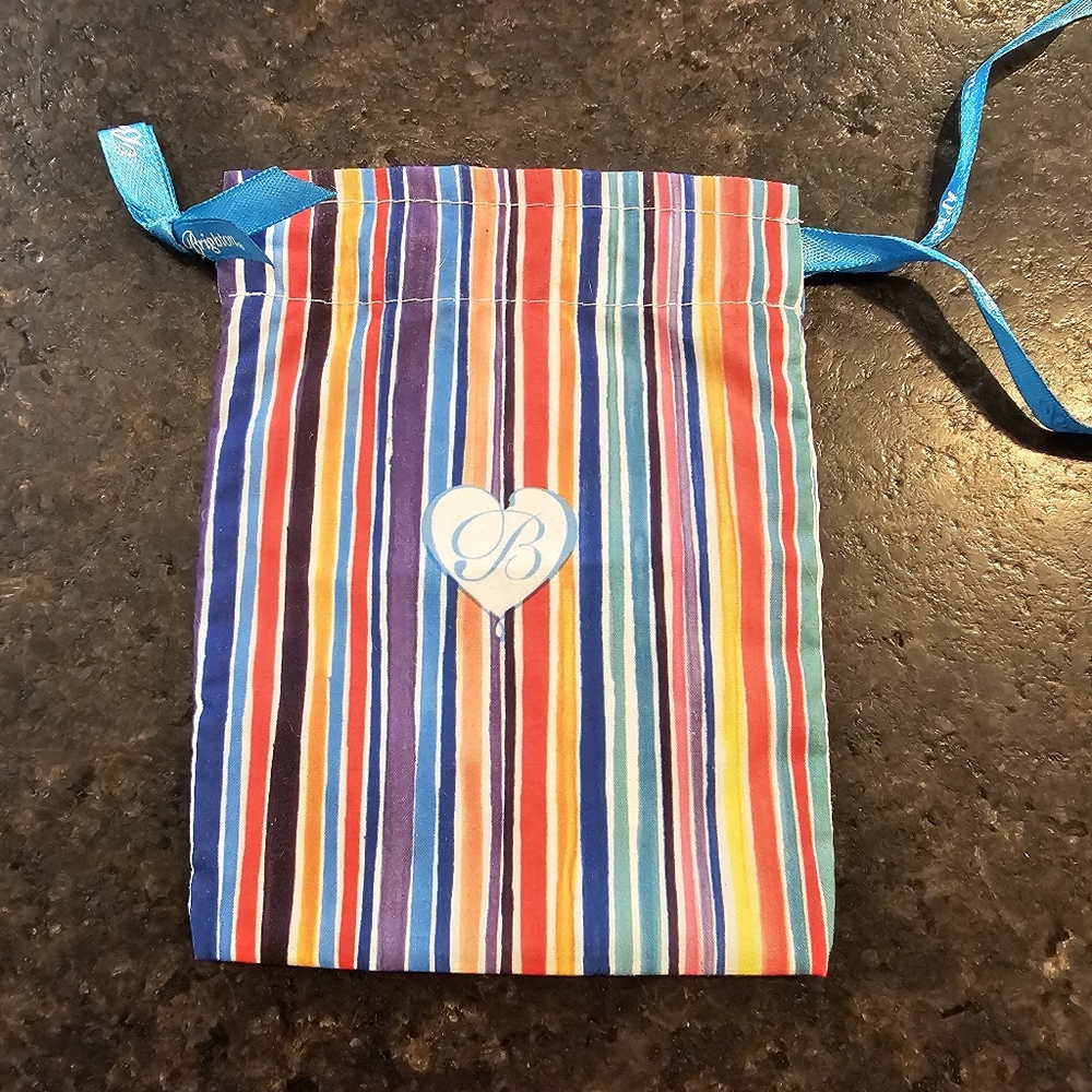5 designer drawstring jewelry dustbags (Kate Spade, Michael Kors and Brighton) - Picture 3 of 10